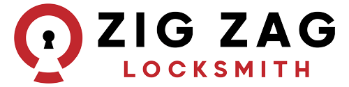 Zig Zag Locksmith Logo